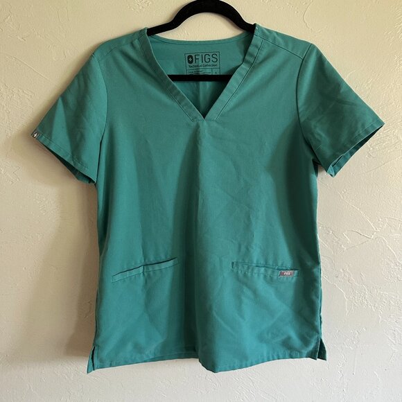 FIGS Casma Scrub Top in Marine Blue PO# 1534 - Picture 1 of 5